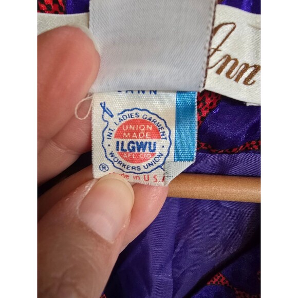 Vintage Lilli Ann long women's dress size medium ( see measurements) - Picture 3 of 12